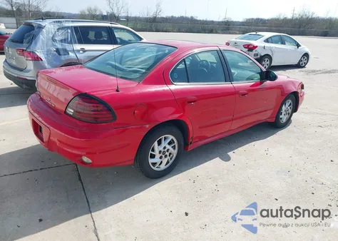 2004 Pontiac Grand Am Se z USA, uszkodzony, nr VIN 1G2NE52FX4M644193